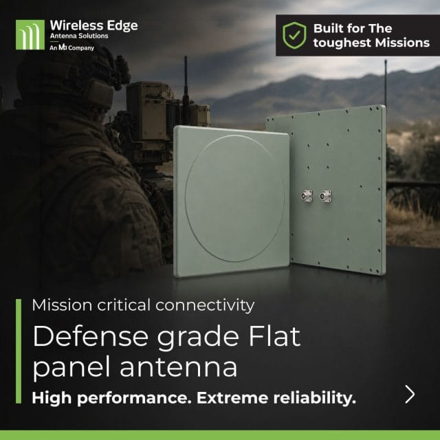 MTI Wireless Edge is proud to introduce our new Defense-Grade Flat Panel Antenna